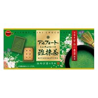 アルフォートミニチョコレート雅抹茶 12個 10箱 ブルボン チョコレート