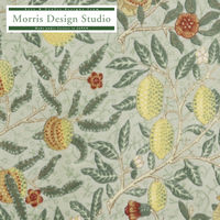 川島織物セルコン モリスデザインスタジオ フルーツ インテリアマット 500×2700mm グリーン FT1703_32G 1枚（直送品）