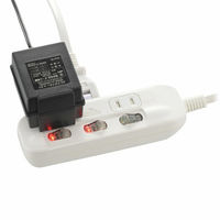 オーム電機 電源タップ 交互コンセント 3個口 2m 00-1652 1個