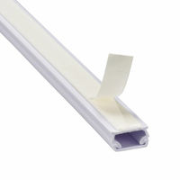 オーム電機 テープ付ABSモール0号 1m ホワイト 00-9515 1個