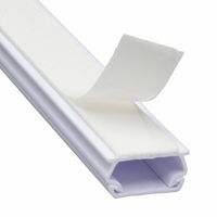 オーム電機 テープ付ABSモール2号 1m ホワイト 00-9514 1個