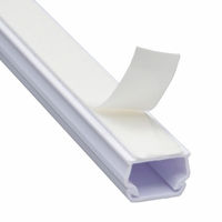 オーム電機 テープ付ABSモール1号 1m ホワイト 00-9513 1個