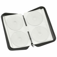 オーム電機 Blu-ray&CD&DVDブックタイプケース セミハード 96枚収納 01-7212 1個