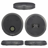 オーム電機 スピーカー内蔵ポータブルCDプレーヤー ブラック 03-7270 1個