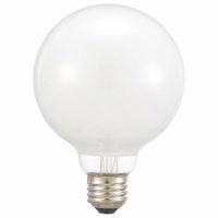 オーム電機 長寿命ボール電球E26 40W形 G95ホワイト 06-0862 1個