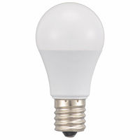 オーム電機 LED電球小形E17 25形相当 昼光色 2個入 06-5538 1個（直送品）