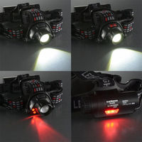 オーム電機 LEDヘッドライト USB充電式 リードウォーリア 900ルーメン 08-1369 1個