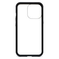 エアージェイ IPHONE 13Pro 背面クリアガラス+耐衝撃アルミバンパー背面ケース AC-P21P-MC BK 1個（直送品）