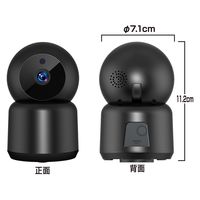 カシムラ スマートホームカメラ 首振 BK KJ-199 1個