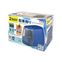 クツワ 電動鉛筆削りドッチモ ネイビー RS041NB 1個