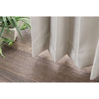 フォレストリンク 完全遮光カーテン 1000×1500mm アイボリー 1セット(2枚入)（直送品）