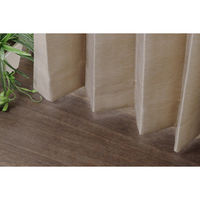 フォレストリンク 完全遮光カーテン 1500×1780mm ベージュ 1セット(2枚入)（直送品）
