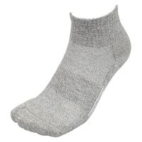 ギアロック RS-7710  極耐久ロークルーメッシュソックス　３Ｐ F Ｌグレー コーコス信岡 1パック（直送品）