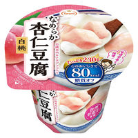なめらか杏仁豆腐白桃 80kcal 6個 たらみ ゼリー