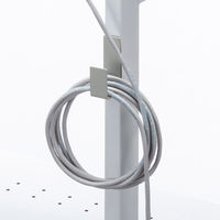 サンワサプライ ケーブルフック(2個セット・ライトグレー) RAC-CF3TLG 1個