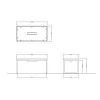 【軒先渡し】ニシキ工業 ミーティングテーブル 幅1500×奥行750×高さ720mm ライトオーク AQB-S1575W-LO 1台（直送品）