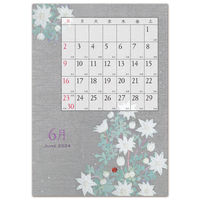 フロンティア 2024年壁掛けカレンダー　コラージュ　S CAL-144 3冊（直送品）