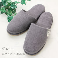 ストロング 来客用 MELSTONEタグスリッパ Mサイズ グレー 62-1-005 1足