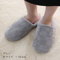 ストロング オールボア チャールススリッパ Mサイズ グレー 1足 62-3-053（直送品）