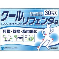 クールリフェンダa 30枚 5箱セット タカミツ　貼り薬 冷シップ　打撲 捻挫 筋肉痛【第3類医薬品】