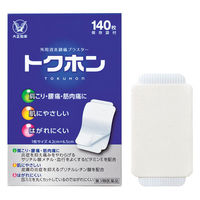 トクホン 140枚 10箱セット 大正製薬　湿布 シップ ひんやり気持ちいい使用感 肩こり 腰痛 筋肉痛【第3類医薬品】