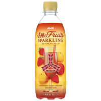アサヒ飲料 三ツ矢 4種のフルーツスパークリング 500ml 1箱（24本入）
