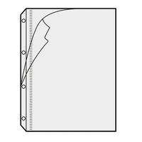 プラス クリアーホルダー FL-153HO A4S 4穴 CL 1枚（直送品）