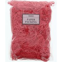 シモジマ 紙パッキン 40g アカ 003800808 1袋