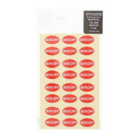 シモジマ タックラベル No.368 50%OFF 007073161 1束(312片)