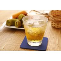 アイオン 吸水コースター角形ネイビーブルー 753-NB 1個