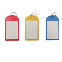 アイ・エス キーホルダー名札 片面ソフトL 色込 INM-03-MX 1パック