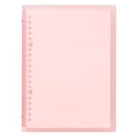 マルマン クルフィット バインダー A5 20穴 ライトピンク F091-38 1冊
