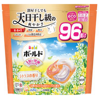 ボールド ジェルボール 4in1 シトラス&ヴァーベナ 詰め替え 超テラジャンボ 1セット（96粒入×3個） 洗濯洗剤 P＆G