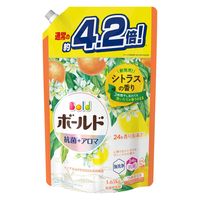 【アウトレット】ボールドジェル 液体 シトラス＆ヴァーベナ 詰め替え ウルトラジャンボ 1650g 1箱（6個入） 洗濯洗剤 P＆G