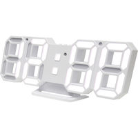 マクロス  ＬＥＤデジタルクロック　クロッカル MEC-19 1個（直送品）