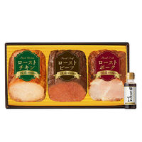 ＜2023年お歳暮＞福留ハム ３種のローストセット（国産原料肉使用） F32 1箱（直送品）