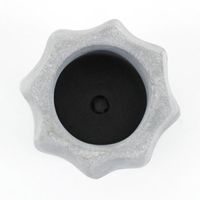 エコー金属 セメント鉢 ミニ縦ライン 1506-752 1個