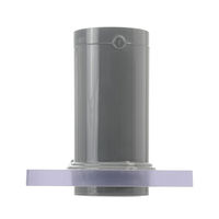 すいそうやさん オーバーフロー台座 25A ガラス水槽 アクリル水槽兼用 塩ビ製 シリコン接着用 286928 1個（直送品）