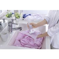 サンコー びっくりフレッシュ エリそで 洗濯 クリーナー 抗菌 水だけで汚れが落とせる 余洗い 事前洗い 泥汚れ グレー  1個 BA-91（直送品）