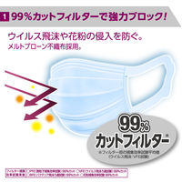 【アウトレット】大王製紙 エリエール ハイパーブロックマスク小さめサイズ 1セット（600枚入：20枚入×30パック）