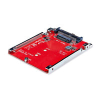 Startech.com M.2 NVMe SSD - 2.5インチU.3変換アダプタ 1M25-U3-M2-ADAPTER 1個