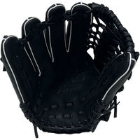 FALCON（ファルコン） 野球 ソフトボール グラブ 一般用 軟式グラブ ブラック 左投用 FG6005 1セット(1個入)（直送品）