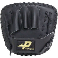 Promark（プロマーク） 野球 ソフトボール グラブ 硬式 軟式兼用 トレーニンググラブ ブラック PGT10N2 1セット(1個入)（直送品）