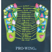 サクライ貿易 足つぼ健康マット アジャスタブル PWF1001N 1セット(1個入)