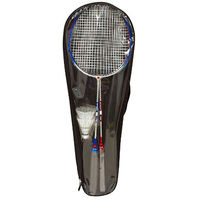 サクライ貿易 バドミント ラケット アルミバドミントンラケットセット ブルー・レッド SB501W 1セット(2本入)