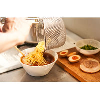 カンダ TS 家庭用ラーメン振りザル UCHI-TEBO 4989083313428 1個