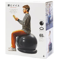 サクライ貿易 トレーニング器具 腰にイイス ブラック 54146 1セット(1個入)