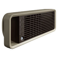 トップランド 2WAY スリムセラミックヒーター 1000W ブラウン SC-CH130 BR 1台