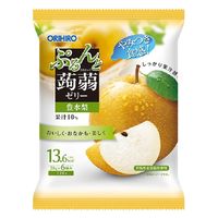 ぷるんと蒟蒻ゼリーパウチ 豊水梨 6個 オリヒロプランデュ
