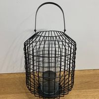 杉田エース CLOVERアイアンワイヤーランタン W26 H34 CXU955826 1個（直送品）